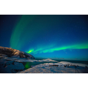 Cross-border Foreign Trade Northern Lights Landscape Diamond Painting 5d Handmade DIY Diamond Sticker Living Room Bedroom Decorative Painting Pendulum