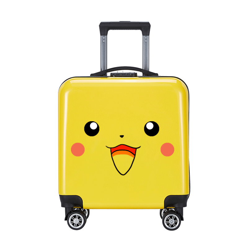 Dropshipping Primary School Travel Password Boarding Case 18inch 20inch Universal Wheel Large Capacity Cartoon Trolley Case Tide