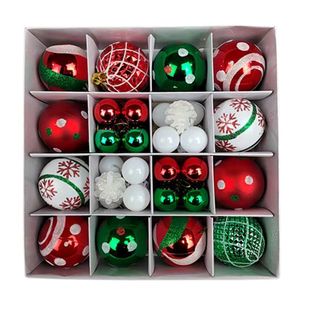 # Christmas decoration ball pendant gift box ball Christmas tree decorations pendant Christmas ball package colorful decoration