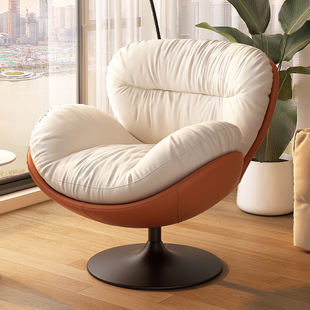 Single Sofa Rotatable Lazy Sofa Living Room Bedroom Sofa Chair Reclining Sleepable Tatami Human Dog Kennel