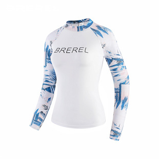 Korean style couple swimsuit women's top quick-drying split jellyfish clothing long sleeve sun protection clothing slim thin surfing diving suit