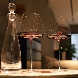 Wine Glass Decanter suit Crystal Glass Big Belly Cup Large European-style Burgundy Goblet Restaurant Wine Ware