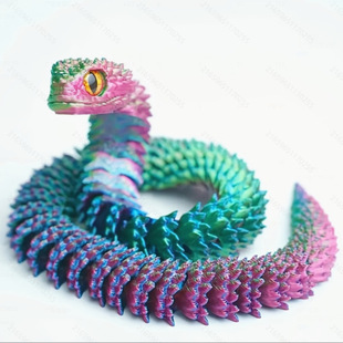 Cross-border 3D printing viper hot-selling crafts ornaments gifts online popular creative hand-held car ornaments manufacturers hand-held