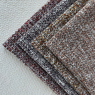 Tweed burlap factory direct supply pillow cushion pet cushion bay window cushion sofa fabric in stock wholesale