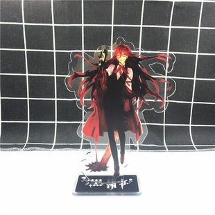 Black Deacon Lipai Sai Basshire Acrylic Human Shape Large Ornaments Animation Surrounding Platform