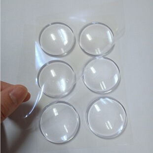 Transparent Home Anti-collision Pad Invisible Door Touch Home Daily Use Transparent Silicone PU Door Handle Self-adhesive Non-trace Rubber Washing