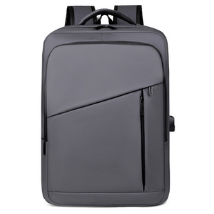 Printable logo new fashion men's shoulder computer bag bag leisure travel large capacity travel backpack