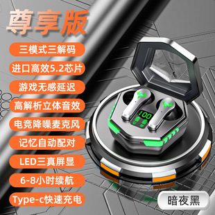 New private model n35 e-sports digital display game wireless bluetooth headset low delay game music super long standby