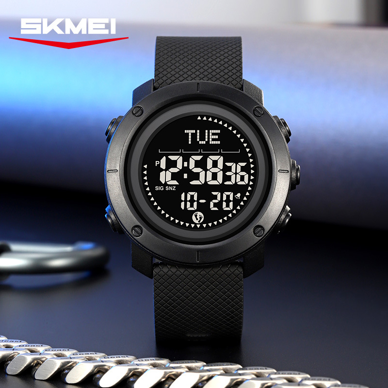 Time Beauty Sports Beat Step Electronic Watch Multifunctional Outdoor Waterproof Compass Watch Student Watch Wholesale