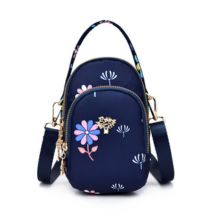 New Summer Shoulder Bag Women's Mobile Phone Bag Fashionable Hand Key Coin Purse Multi-Layer Mini Small Bag for Women