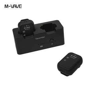 Wireless Audio Transmitter Receiver Portable Wireless Monitor Ear Return Belt Charging Bin One for Two
