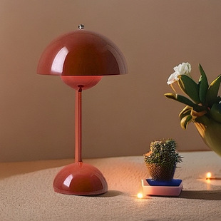 Ins Internet Celebrity Creative Flower Bud Small Table Lamp Bedroom Bedside Nightlight Gift Lamp Dan USB Charging Decorative Atmosphere Lamp