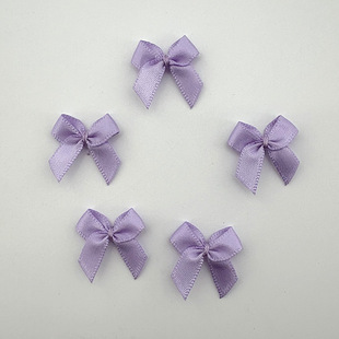 Wholesale 2-Line Tie Ribbon Polyester Bow Garment Accessories Handmade DIY Decorative Bra Underwear Accessories