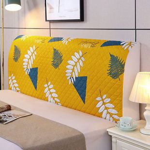 Bedside Cover All-inclusive Elastic Bedside Cover Simple Nordic Bedside Protective Cover Soft Bag Solid Wood Bedside Cover Dust-proof Thickened