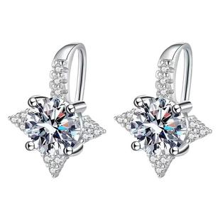 Серьги женские серьги серьги серьги листья серьги серьги корейская сетка красный темперамент Мори минималистская личность