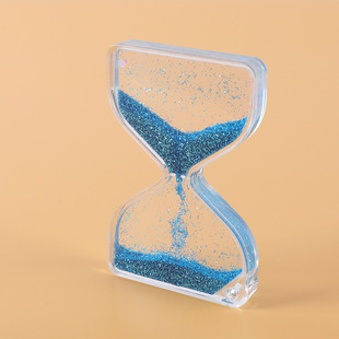 Acrylic quicksand card brick hourglass cartoon suit diy goo plate small ice cube brick mini mahjong goo card Journal