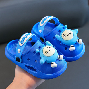 DIY Egg Party Children's Hole Shoes 2024 New Four Seasons Household Men's and Women's Small and Medium-sized Children's Sandals