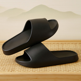 2025 New Style Feeling Eva Couple Men's Soft Bottom Women's Slippers Summer Non-Slip Sandals Indoor Bathroom Bathing