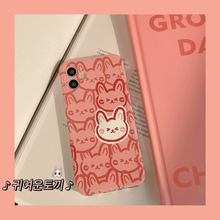Cartoon rabbit red mi fiberglass phone case Xiaomi 13PRO cute K60E all-inclusive applicable CIVI3 original NOTE8