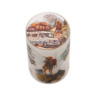 Beautiful Day Tape Car Street View Series Car Landscape Hand Account DIY Material Cycle Sticker 6