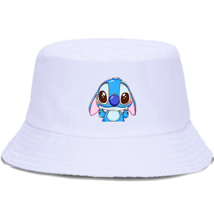 New cartoon Stitch star baby fisherman hat men and women summer leisure travel mountaineering fishing sun hat