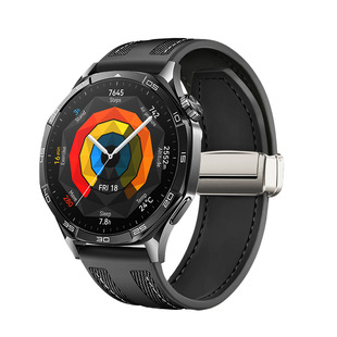 Для Huawei GT5 Samsung Watch Часы ремешок силиконовый нейлон композитный тканый магнитный ремень для часов универсальный