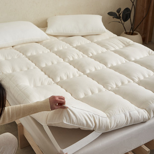 Maternal and Infant Class A Antibacterial Cotton Li Guanqi Soybean Fiber Mattress Soft Thickened Breathable Non-slip Dirty Mattress