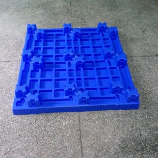 Grace production wholesale chemical anti-leakage plastic tray four barrels acid and alkali resistant wear resistant 1111 four-side fork