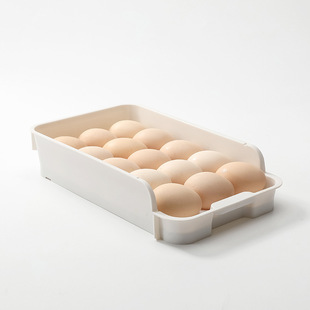 Egg Storage Box Kitchen Refrigerator Storage Boxed Egg Rack Stacked Egg Storage Box Organize Egg Rack