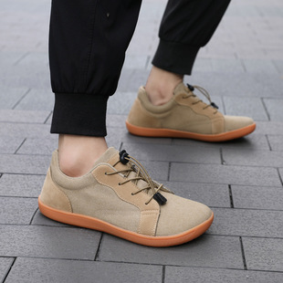 2024 new wide toe shoes soft bottom fitness shoes running cycling shoes lovers breathable casual sneaker wholesale