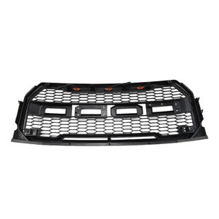 Подходит для 15-17 Ford Raptor net Ford F150 со светлой сеткой яркой черной передней решеткой серая сетка