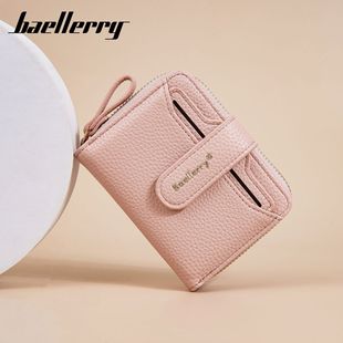 Новый стиль женский кошелек короткий кошелек женский продвинутый сенсорный кард сумка все в одном ins модный pu кошелек маленький кошелек женский