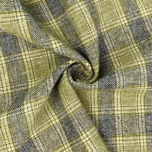 Woollen brushed woolen fabric women's coat culottes yarn-dyed woolen plaid bag fabric for autumn and winter