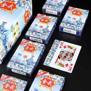 Jinwu Poker Развлечения Главная Обычная карточная игра Реквизит Настольная игра Хозяин Утолщенный Цветочный Покер Производители