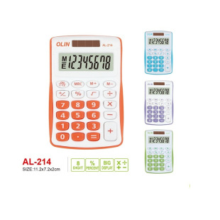 Candy Color ins Contrasting Color Mini Fashion Calculator Office Arithmetic Portable Cute Girl Heart Creative Calculator