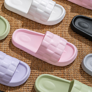 Feeling Slippers Female Summer Indoor Home Bathroom Dormitory Bathhouse Bathing Couple Outdoor Wear Cool Shoes Male
