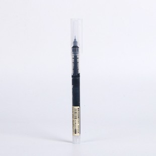 Quick-drying straight-liquid ballpoint pen 0.5mm red and black gel pen office supplies water pen signature pen stationery