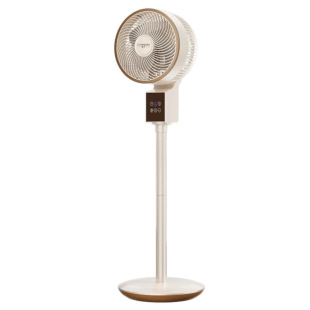 2024 New Voice Intelligent Air Circulation Fan Home Silent Shaking Head Vertical Electric Fan Remote Control Timing Fan