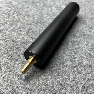 Billiard club telescopic lengthening aluminum alloy round head interface black eight snooker universal extender accessories