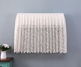 Ladded Moon Curtain Windshield Curtain Lace Air Conditioning Universal Hanging Air Conditioning Cover Does Not Take Central Air Conditioning Curtain
