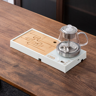 Fully Automatic Kettle Electric Kettle for Making Tea, Household Water Pumping and Insulation Water Boiler Tea Table Set