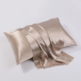 Amazon Customized Mulberry Silk Pillowcase Envelope Double-Sided Silk Pillowcase 22mm Bright Silk Pillowcase