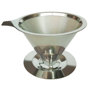 304 stainless steel 600 mesh coffee filter coffee filter double layer coffee filter