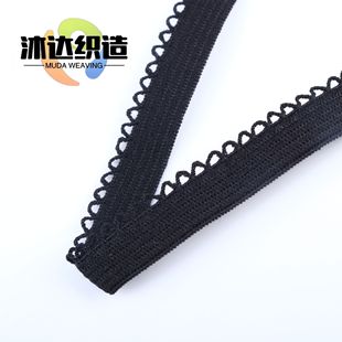 In stock underwear bud with lace Bud edge Crescent with large hole with wide hole with wave teeth nail teeth/bubble teeth