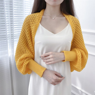 Imitation cashmere shawl new style explosion spring and autumn with skirt outside cheongsam shawl coat summer air-conditioned room