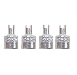 Copper car tire tool cap copper nickel plated valve cap valve cover valve core wear-resistant inflatable durable
