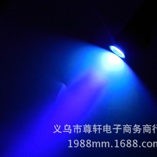 9led фиолетовый фонарик УФ многофункциональный маникюр для проверки ультрафиолетового мини-алюминиевого сплава обнаружения фонарик