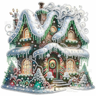 Diamond painting cartoon animal living room new DIY personality handmade decorative painting shaped diamond painting 5D bedroom