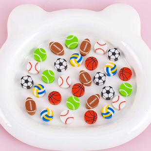 30 PCs transparent bagged cartoon fruit animal love mini eraser cross-border 61 Christmas gift prize stationery