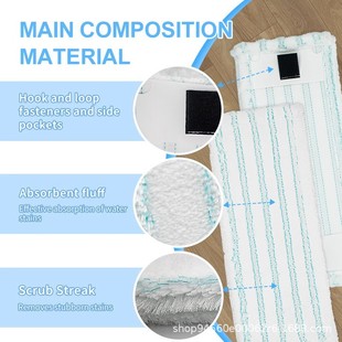 Подходит для сменной влажной и сухой швабры Leifheit Lifei Clean Twist M Ergo